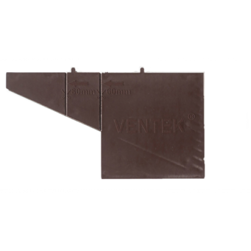 Вентиляционная коробочка коричневая VENTEK