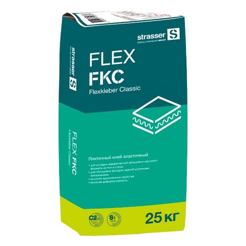 FLEX FKC Плиточный клей эластичный, C2 TE S1