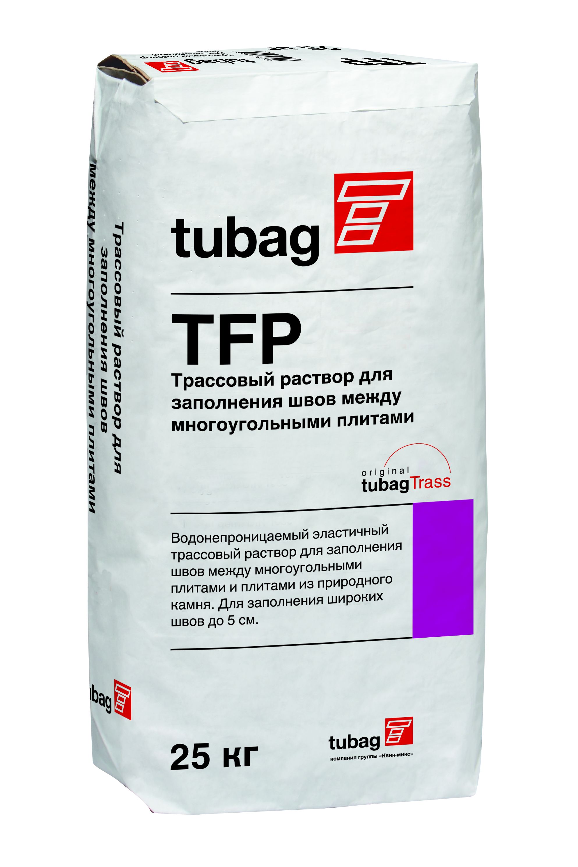 Трассовый раствор для заполнения швов многоугольных плит TFP антрацит