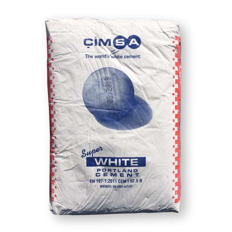 Цемент белый Cimsa CEM I 52.5 R